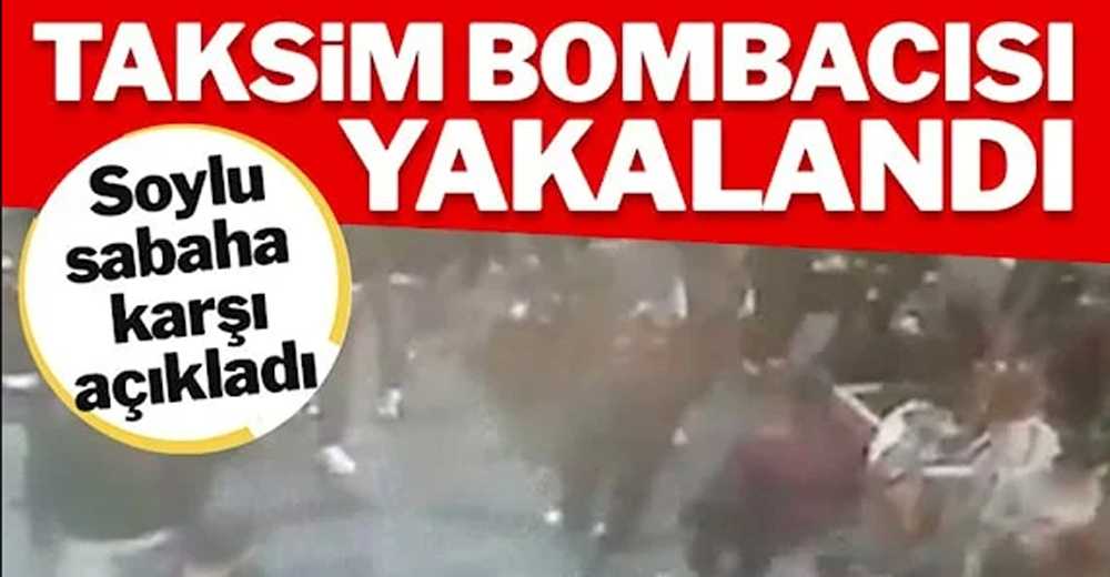 İstiklal Caddesi’ne bombayı bırakan kişi yakalandı