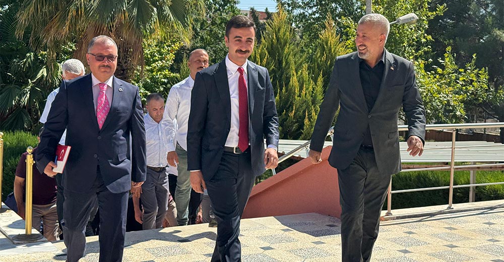 Karkamış Kaymakamlığı’na atanan Babacan’a karşılama