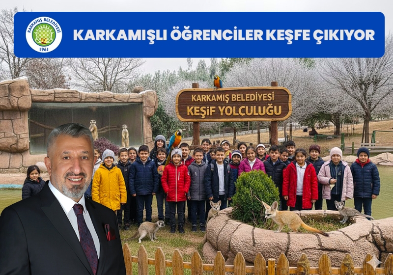 Karkamışlı Çocuklar Keşif Yolculuğu'na çıkıyor.