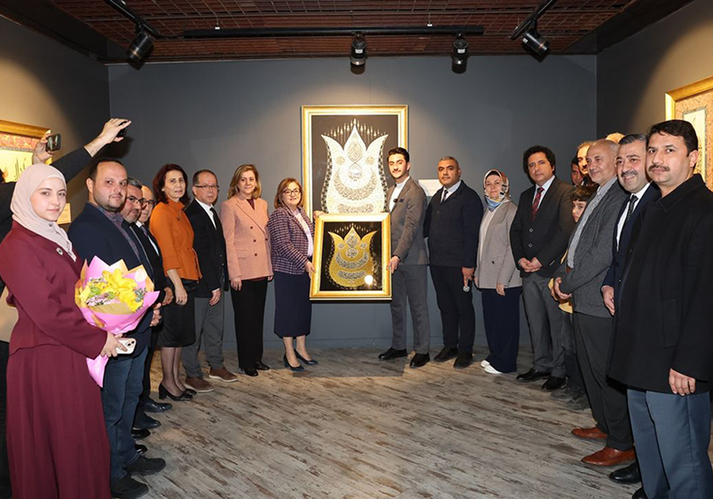 Gaziantep’te sanatla dolu bir sergi daha kapılarını açtı.